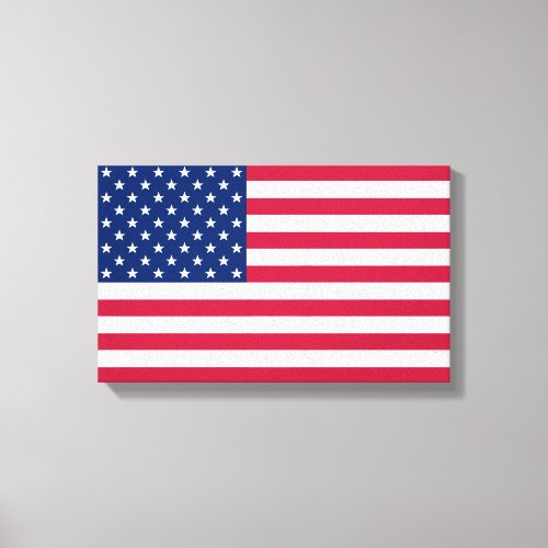 USA American Flag Home Office Decor Wrapped Canvas zazzle.com/usa_american_f… #Patriotic #redwhiteandblue #AmericanPride