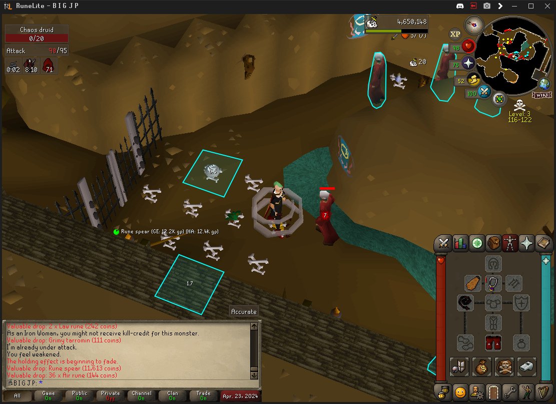 1/262,144 Drop Rate On The Iron : (