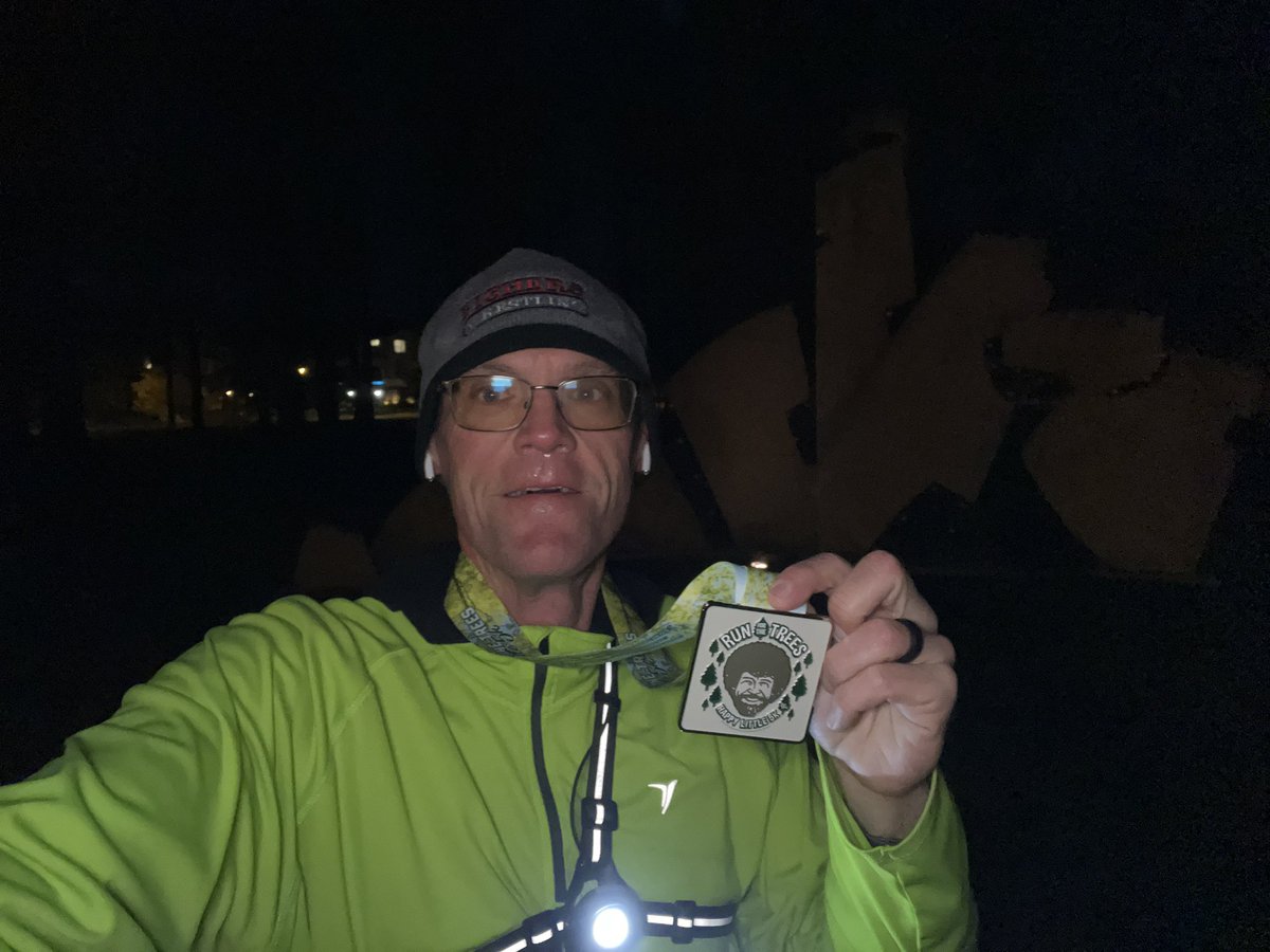 kms606's tweet photo. Happy Earth Day. #runforthetrees Second time I have participated in the Bob Ross 5K. Decent time this morning. Prepping for the mini on Saturday, May the 4th. https://t.co/xYxOTT2XDB