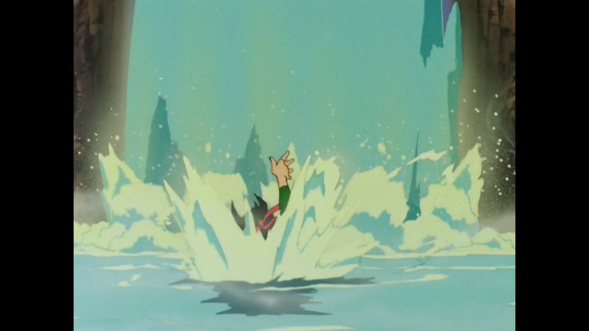 The Guyana Highlands, where Domon faces his greatest opponent yet... water.
...so far it's not going well