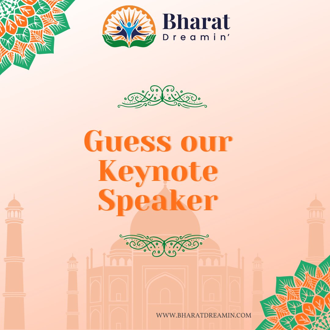 It's time to announce our Keynote Speaker!! But wait, Let's have some fun. Guess who our Keynote Speaker is and stand a chance to win SWAG. Hint: 💥She is ALL in for the community 💥its going to be her first visit to India at #BharatDreamin #trailblazercommunity