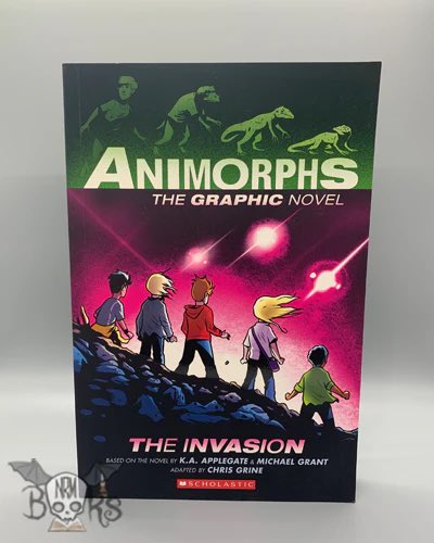 NRMbooks's tweet photo. Animorphs the Graphic Novels at https://t.co/JhPVVRops6
Use discount code: spooky for 10% off your entire purchase!
#kaapplegate #michaelgrant #chrisgrine #graphicnovel #animorphs #scifi #fantasy #middlegradefiction #middlegradebooks #middlegrade #aliens #ufos #books https://t.co/RvHH9xrAj0
