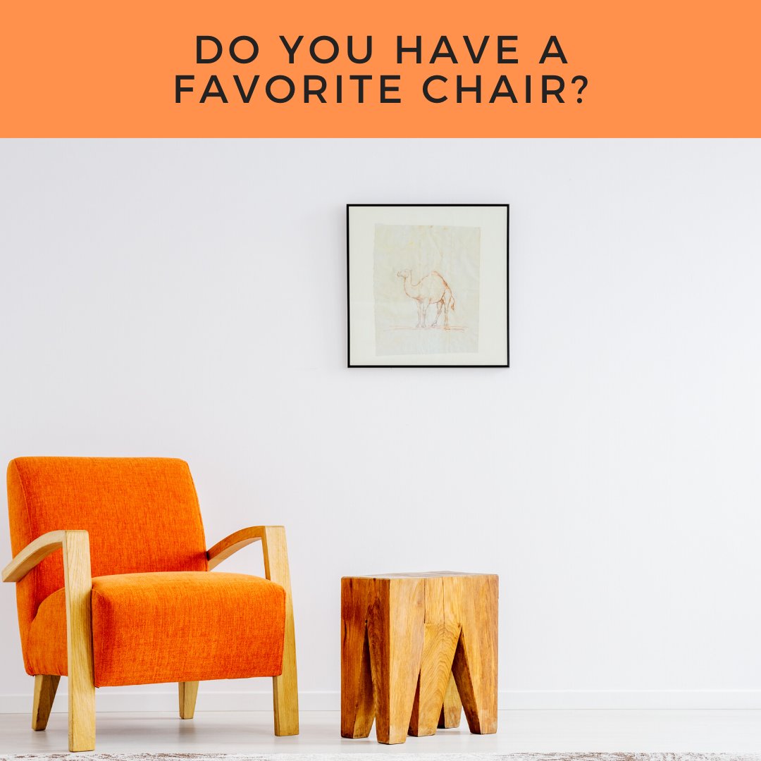 Do you have a favorite chair?

Can 'no one' sit in Dad's recliner?

Based on a survey done by Fast Company, 43% of Americans have assigned seating in their living room. 🤓

#mychair #myspot #homelife #familylife #houserules
 #veteranhomebuyers #militaryhomebuyers