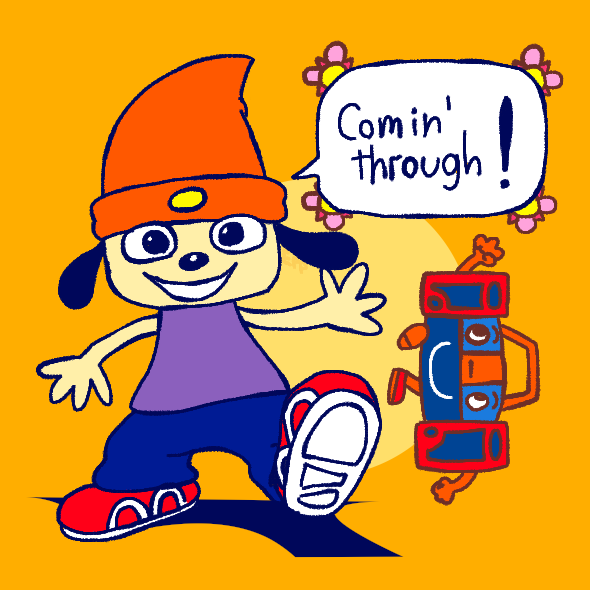 There he goes!
#ParappatheRapper