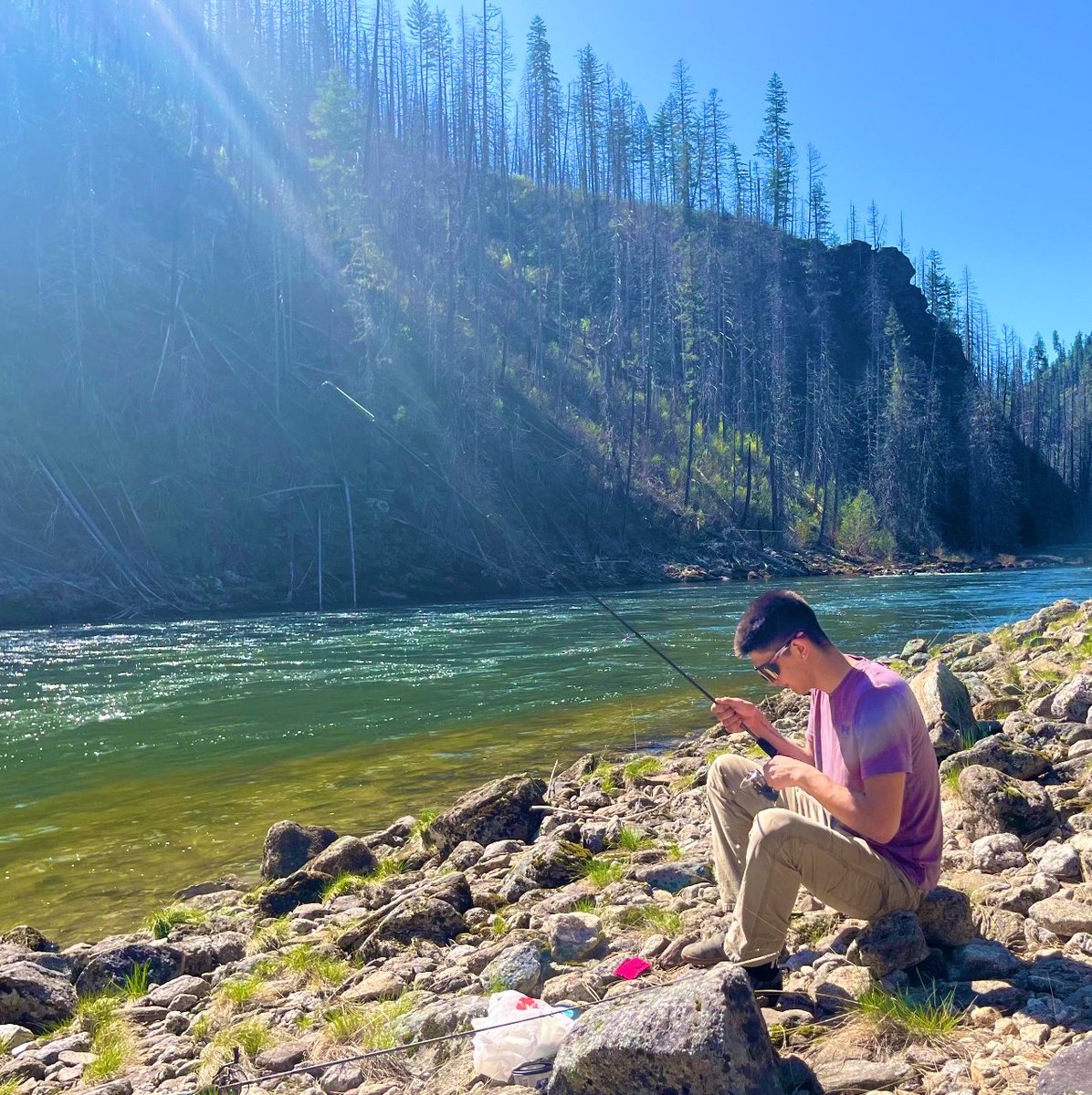 Happy Earth 🌍 Day. Nimiipuu call earth Weetes Piike— Mother Earth ❤️🙏🏾. My family loves Selway Falls, ID.