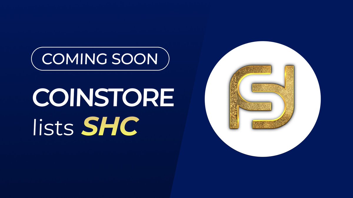 🔥 NEW LISTING ON COINSTORE 🔥 👏 Welcome: @SchoolHackCoin $SHC👏 Watch this space for more👇 🌎 Official website: schoolhack.ai 👩‍👧‍👦Official Telegram: t.me/SchoolHackComm…