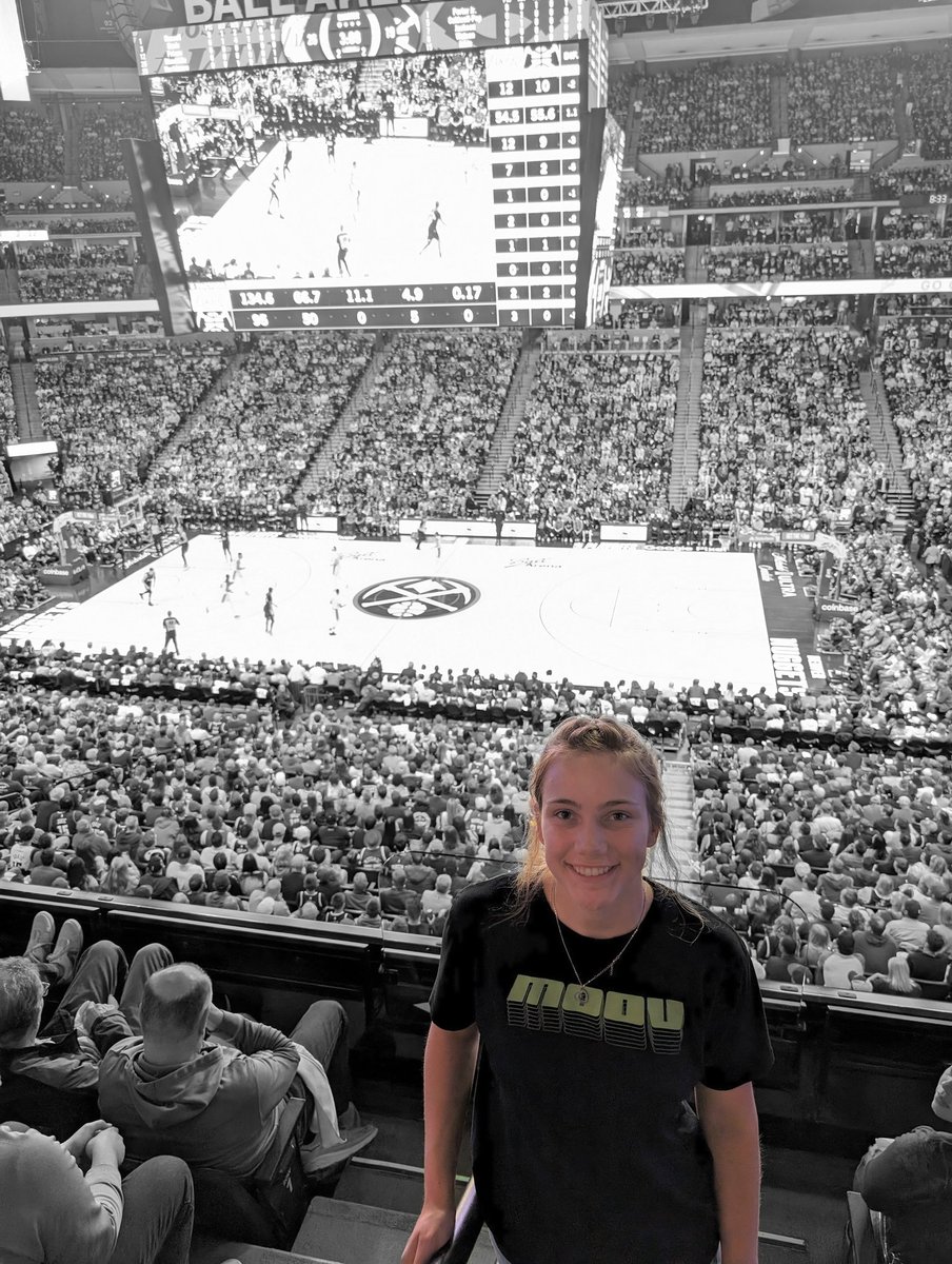 Crazy energy at the <a href="/nuggets/">Denver Nuggets</a> game. The <a href="/Lakers/">Los Angeles Lakers</a> came out swinging. Time for #MileHighPlayoffs to make a move! #NBAPlayoffs