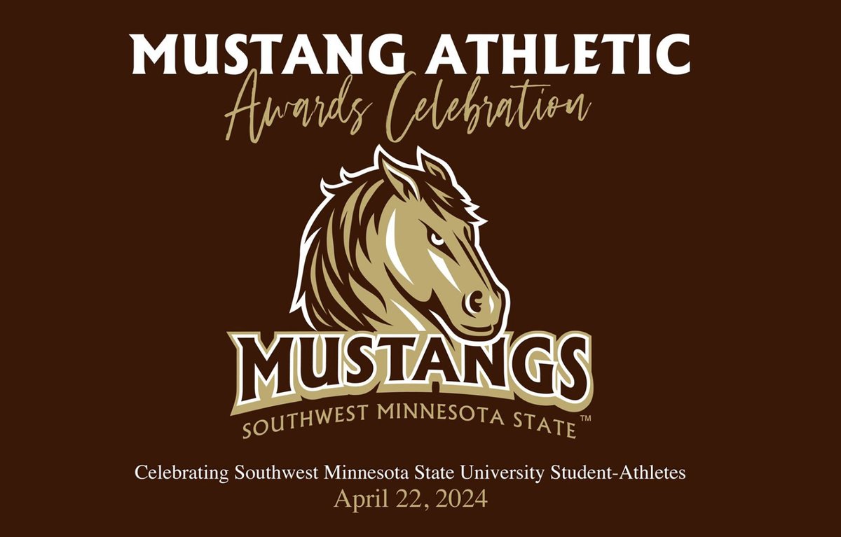 You can watch the entire Mustang Athletic Awards Ceremony: bit.ly/4d8R4C6 or SMSUmustangs.com/watchnow Congrats to all our SMSU student-athletes! #LetsRide #M4L