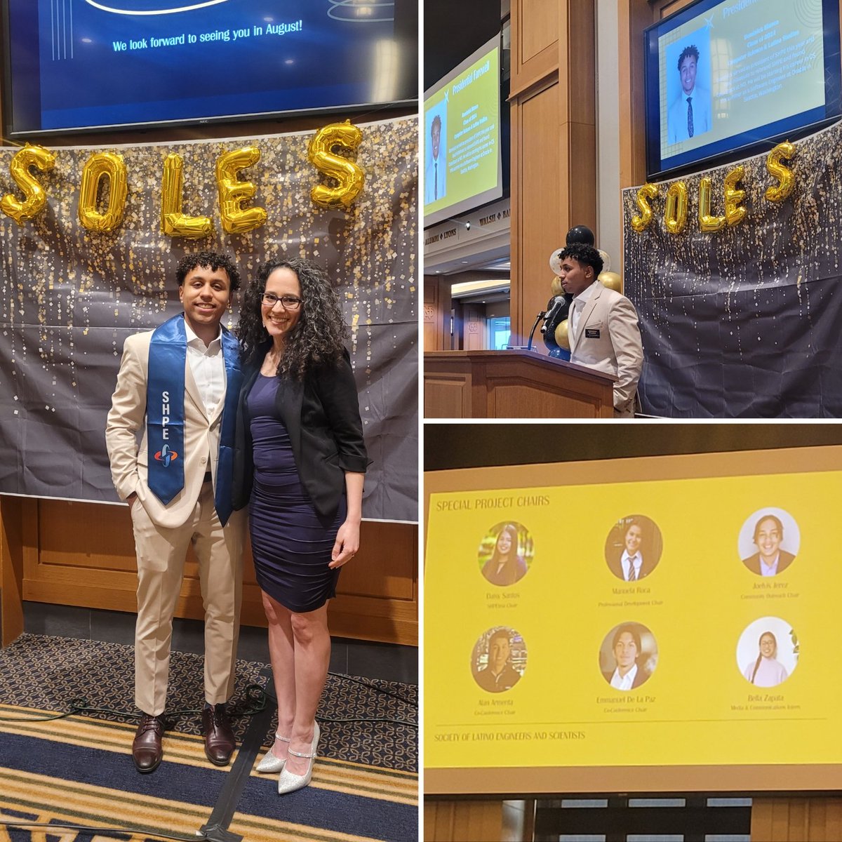 EPOCH Research Lab (@epoch_lab) on Twitter photo EPOCH Lab is celebrating our Latino Engineering students tonight 🥳🎉 <a href="/DominickBlanco2/">Dominick Blanco</a> will be graduating & going to work for Oracle! Manuela Roca will be taking on one of the new Special Project Chair roles for SOLES (Society of Latino Engineers and Scientists). Go EPOCH Lab! 🍀 EPOCH Lab is celebrating our Latino Engineering students tonight 🥳🎉 <a href="/DominickBlanco2/">Dominick Blanco</a> will be graduating & going to work for Oracle! Manuela Roca will be taking on one of the new Special Project Chair roles for SOLES (Society of Latino Engineers and Scientists). Go EPOCH Lab! 🍀