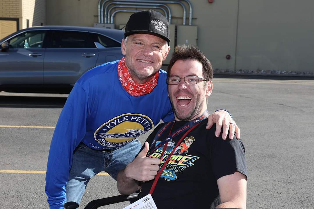 GallingerAndrew's tweet photo. Wanted to wish my friends @kylepetty @Kenny_Wallace &amp;  @RickAllenracing the best on the upcoming 2024 @KPCharityRide!!! Thankful to connect with these awesome friends during the Salt Lake City ride last year!!! Blessed to call you guys friends! Enjoy this year's Charity Ride! https://t.co/RuQOAjqcqW