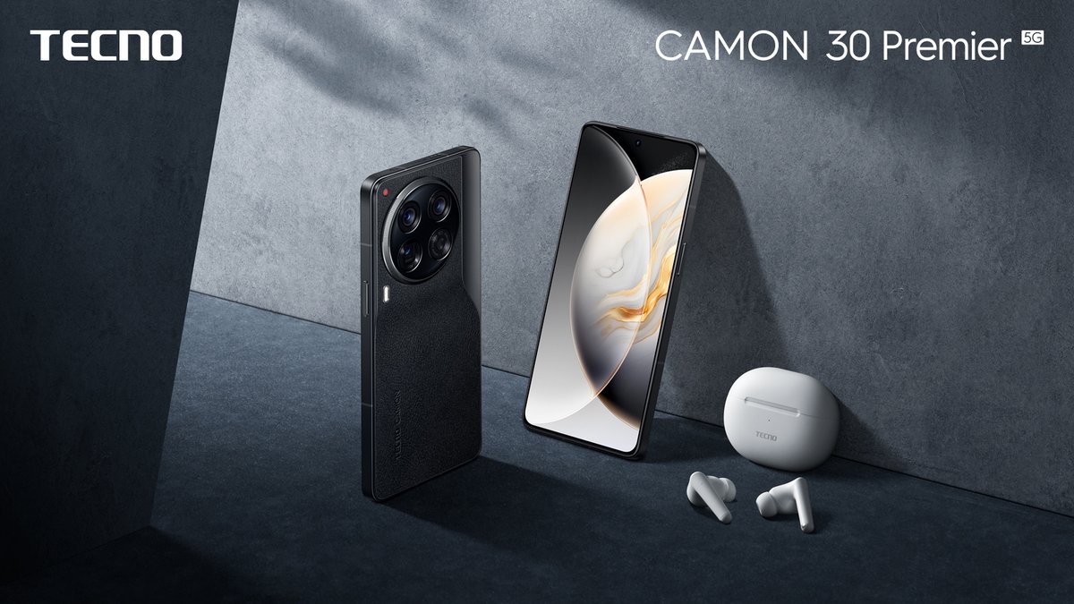 Never go out of style with #CAMON30Premier5G in Hawaii Lava Black. Be the first to experience, and make every moment extraordinary. #TECNO #TECNOAIoT #DualChipsVideoMaster