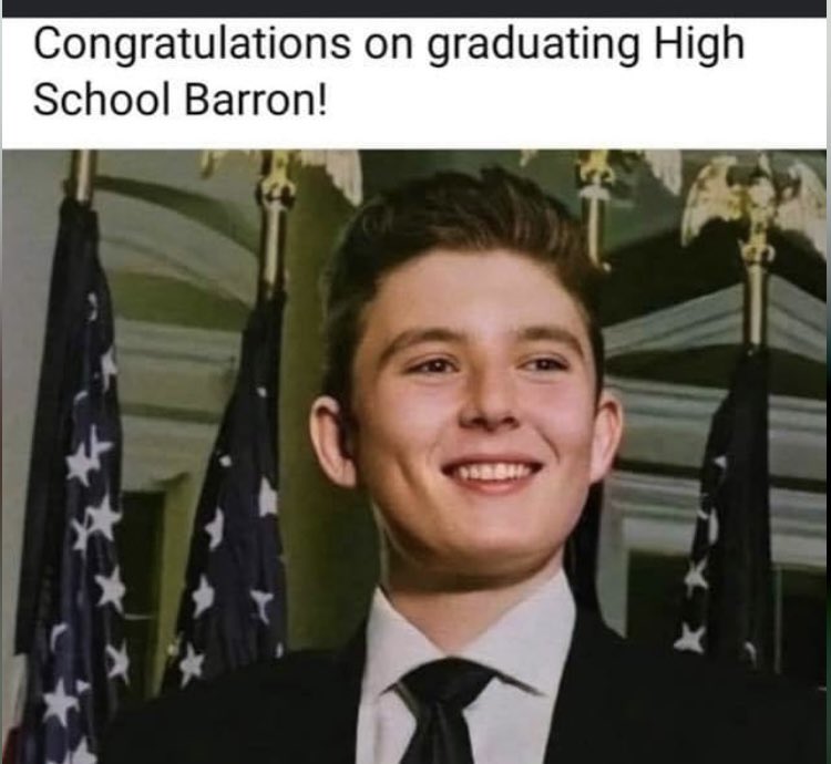 lovelyleejones's tweet image. Congrats  to our #firstson #BarronTrump what a handsome inspiring youngman.