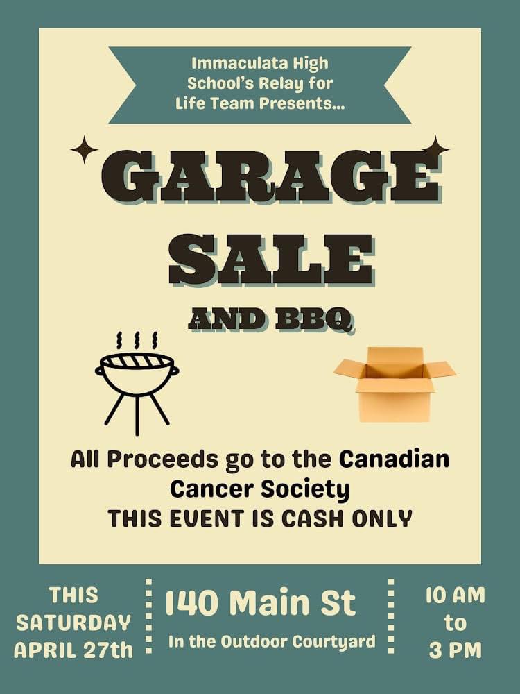 Kasey Kirkup (she/her) (@mskirkup) on Twitter photo Join us this Saturday as students <a href="/ImmaculataOCSB/">Immaculata High School</a> help raise money for the <a href="/cancersociety/">Canadian Cancer Society</a> π #RFL #YouthRelay Join us this Saturday as students <a href="/ImmaculataOCSB/">Immaculata High School</a> help raise money for the <a href="/cancersociety/">Canadian Cancer Society</a> π #RFL #YouthRelay
