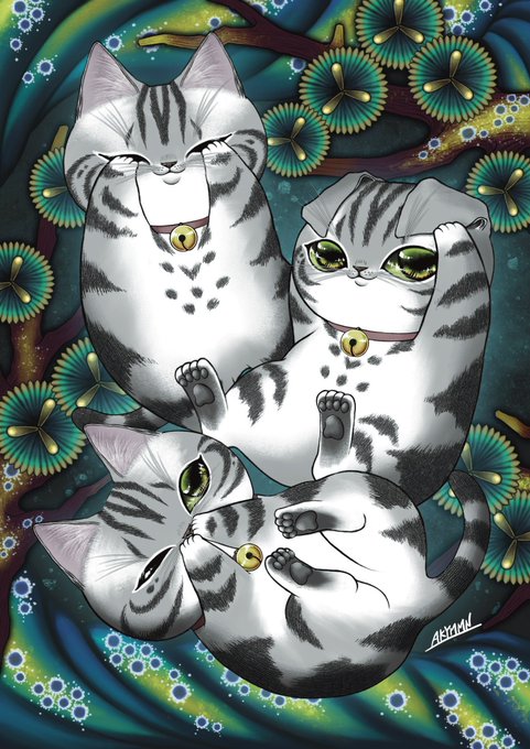#絵 #イラスト #art #illustration#猫 #ねこ #cat #猫好きさんと繋がりたい#作品を載せて自分の作品を知ってもらおう愛猫のアメリカンショートヘアちょこ(2019年4月14日生 女の子)を日々ガリガリ描いています。 