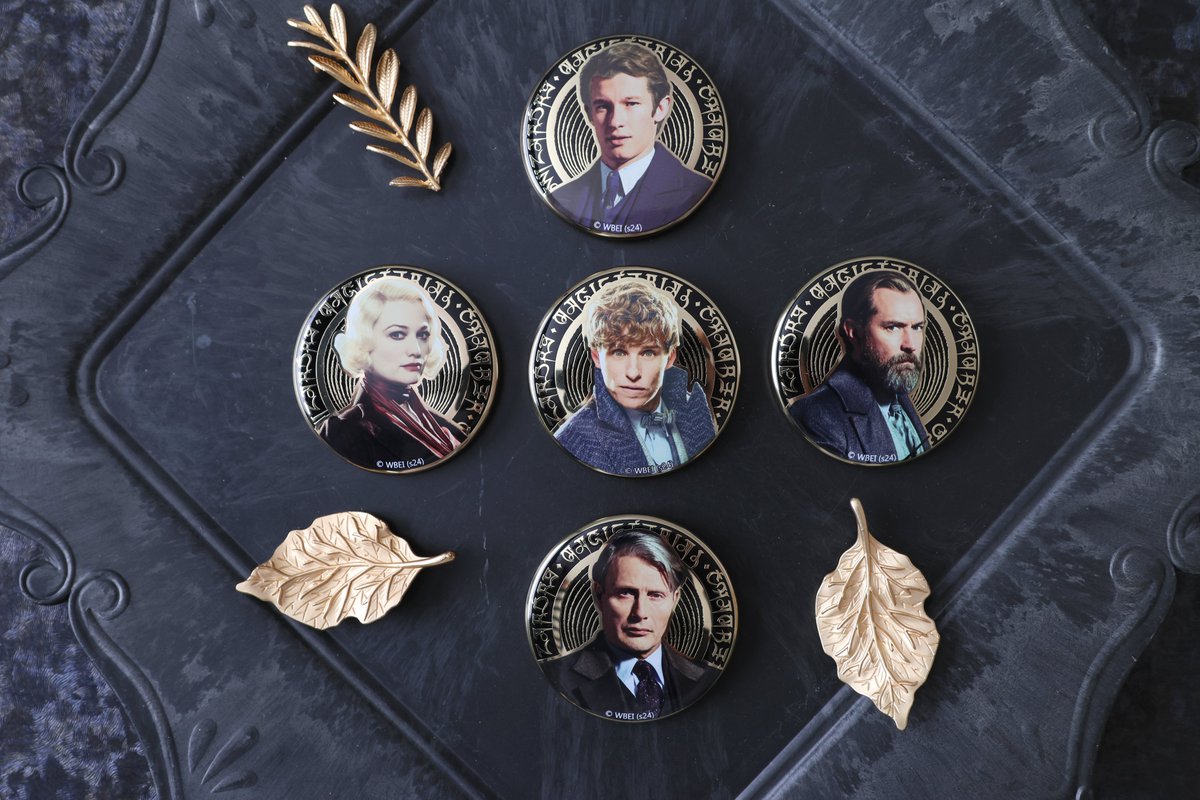 🪄#マホウドコロ 大阪コミコン限定商品🧙 #ファンタビ の金バッジが