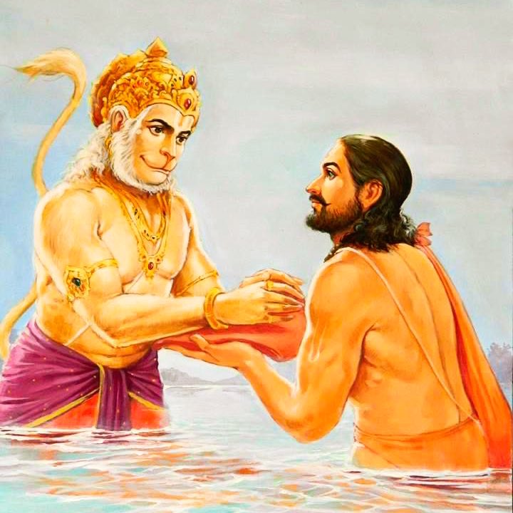 AjaatShatrruu's tweet photo. मनोजवं मारुततुल्यवेगं जितेन्द्रियं बुद्धिमतां वरिष्ठम्। वातात्मजं वानरयूथमुख्यं श्रीरामदूतम् शरणं प्रपद्ये॥

#हनुमान_जन्मोत्सव https://t.co/ihSy0wgDnt