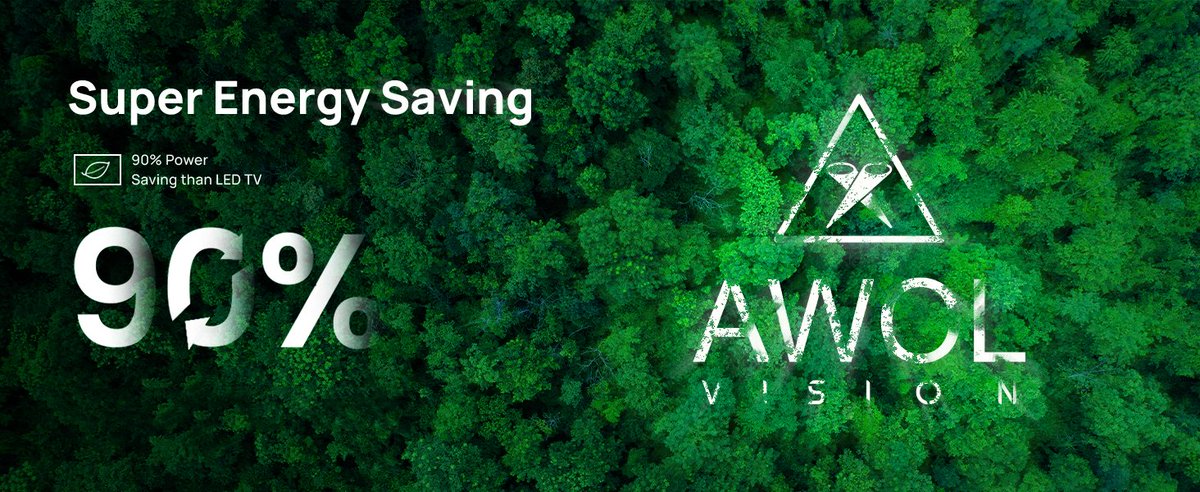🌍 Minimizing your footprint while maximizing enjoyment watching your favorite shows on the big screen.  Happy Earth Day!  #awolvision #3dprojector #homeprojector #ustprojector #projectortechnology #homecinema #4Kprojection #laserprojector #earthday