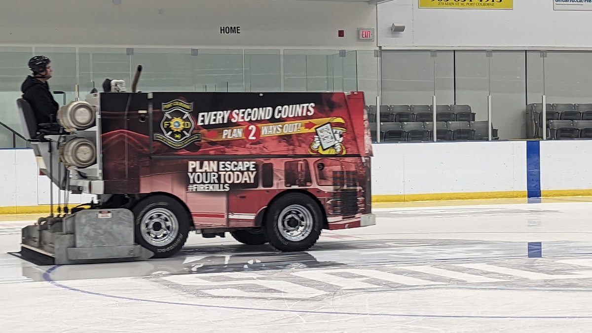 The @MapleLeafs planned their escape tonight. A win in Boston. They had two ways out of that arena as well. Either tied or down in the series. Time to bring it home, test those smoke alarms and get set for Game 3. #goleafsgo #smokealarmssavelives #recordbreakingescape