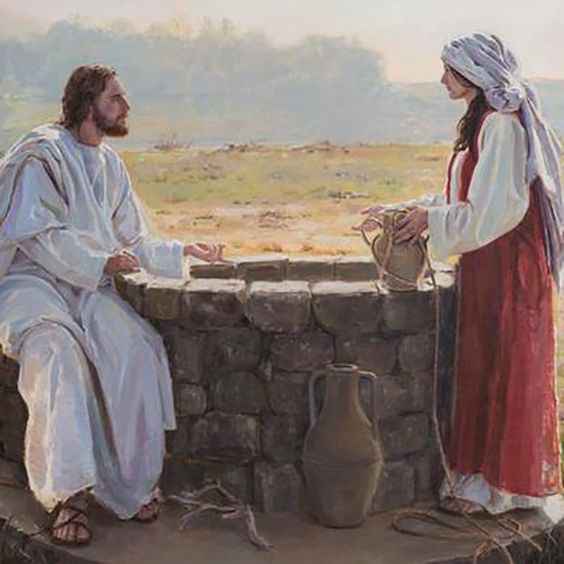 Jesus Talks With a Samaritan Woman

1 Now Jesus learned that the Pharisees had heard that he was gaining and baptizing more disciples than John— 2 although in fact it was not Jesus who baptized, but his disciples. 3 So he left Judea and went back once more to Galilee.

4 Now he