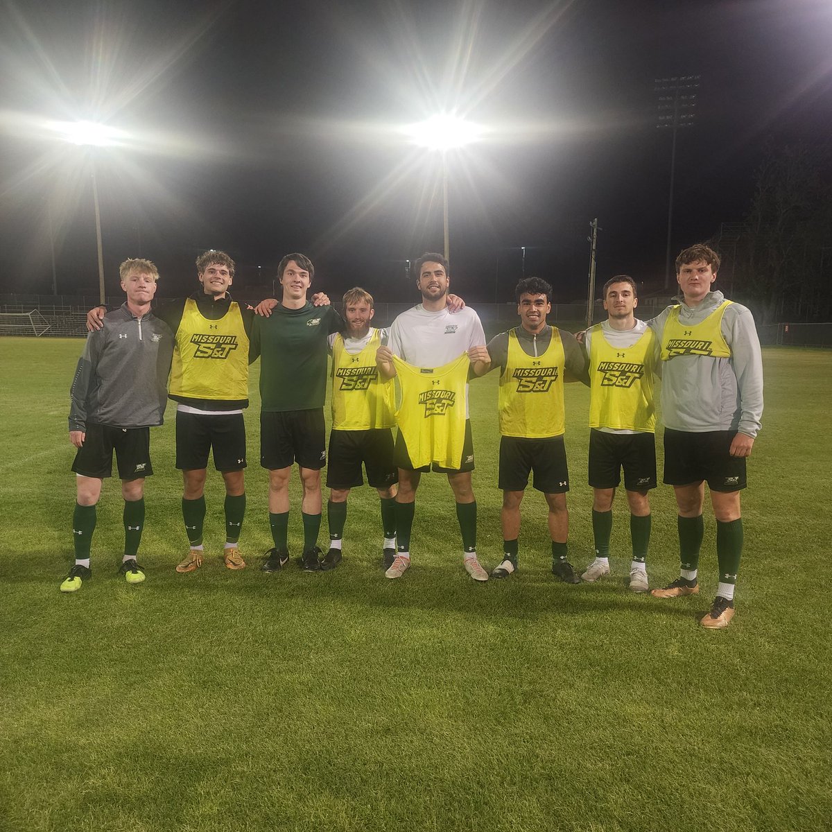 Tonight's Monday Twitter Winners.  Good start to last week of Spring soccer. It ends Saturday with game and Alumni game. #minerpride #itsaWEthing