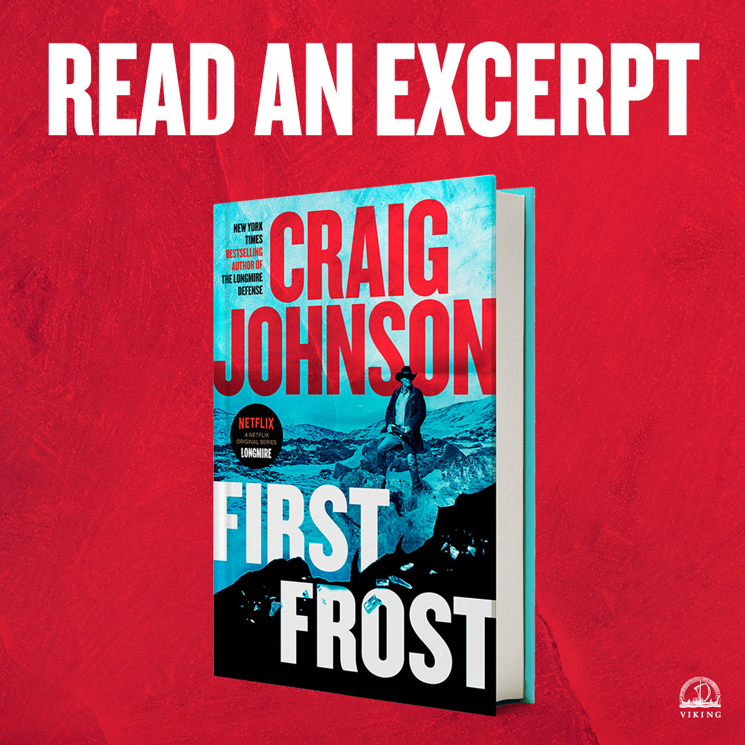 FIRST FROST isn't available for another five weeks, but you can read an excerpt here: bit.ly/FirstFrostExce…