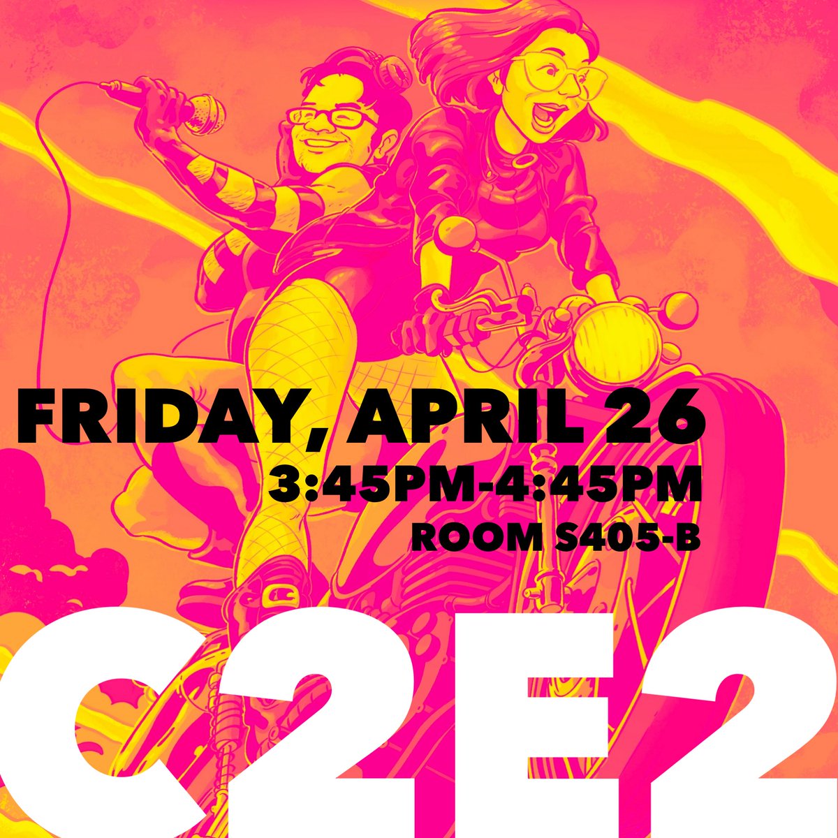 Hey #C2E2 folks! Come find us, Friday!