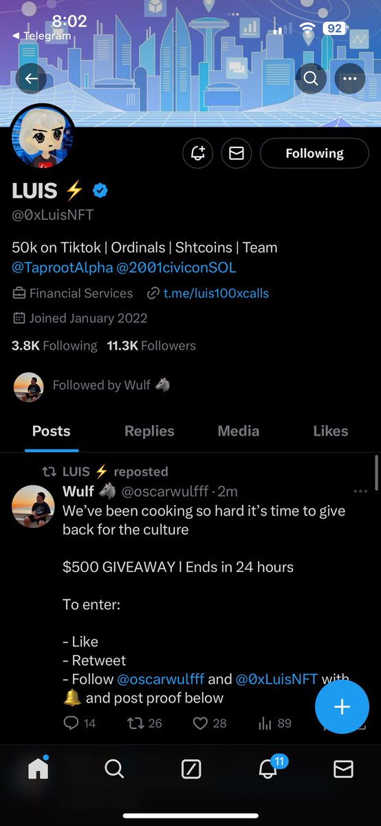 TheRealMiamiJ's tweet photo. @oscarwulfff @0xLuisNFT https://t.co/40EN5adlln