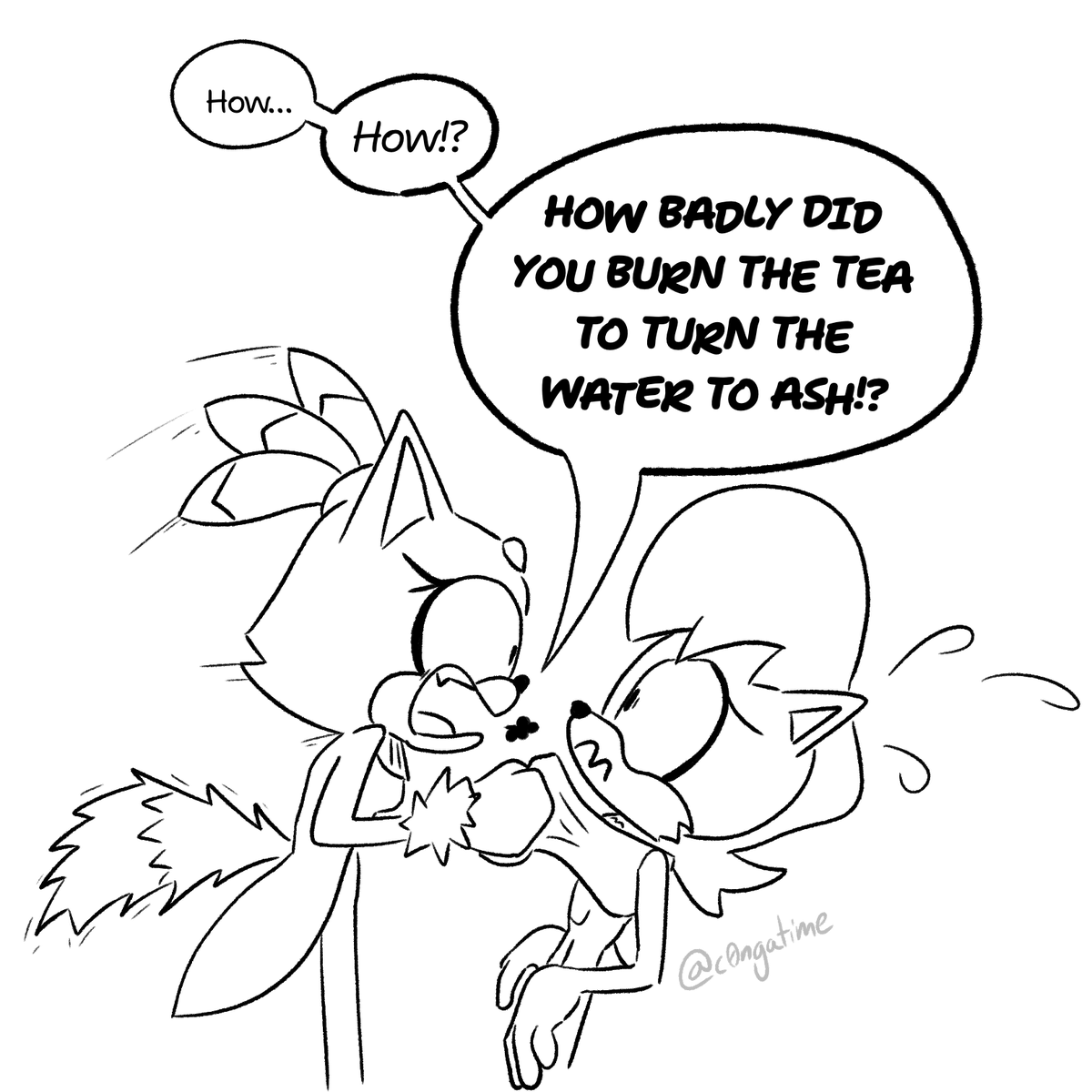 The Tea
#SonicFanArt #SallyAcorn #BlazeTheCat