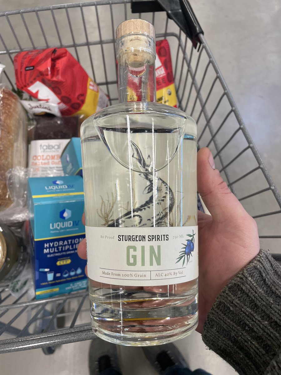 Andrew_DK's tweet photo. HEY .@SturgeonSpirits I had to break out the .@CHANNELLOCK to get at your gin

You two should do a marketing partnership or something https://t.co/CAs7TipiRA