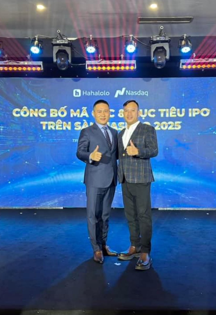 moneytingzz123's tweet photo. $FBEC : Hahalolo 💰
Hahalolo reveals ticker symbol FBEC at company event.
Hahalolo announces plan to IPO on Nasdaq in 2025.
#FBEC https://t.co/HJZfzOuyOW