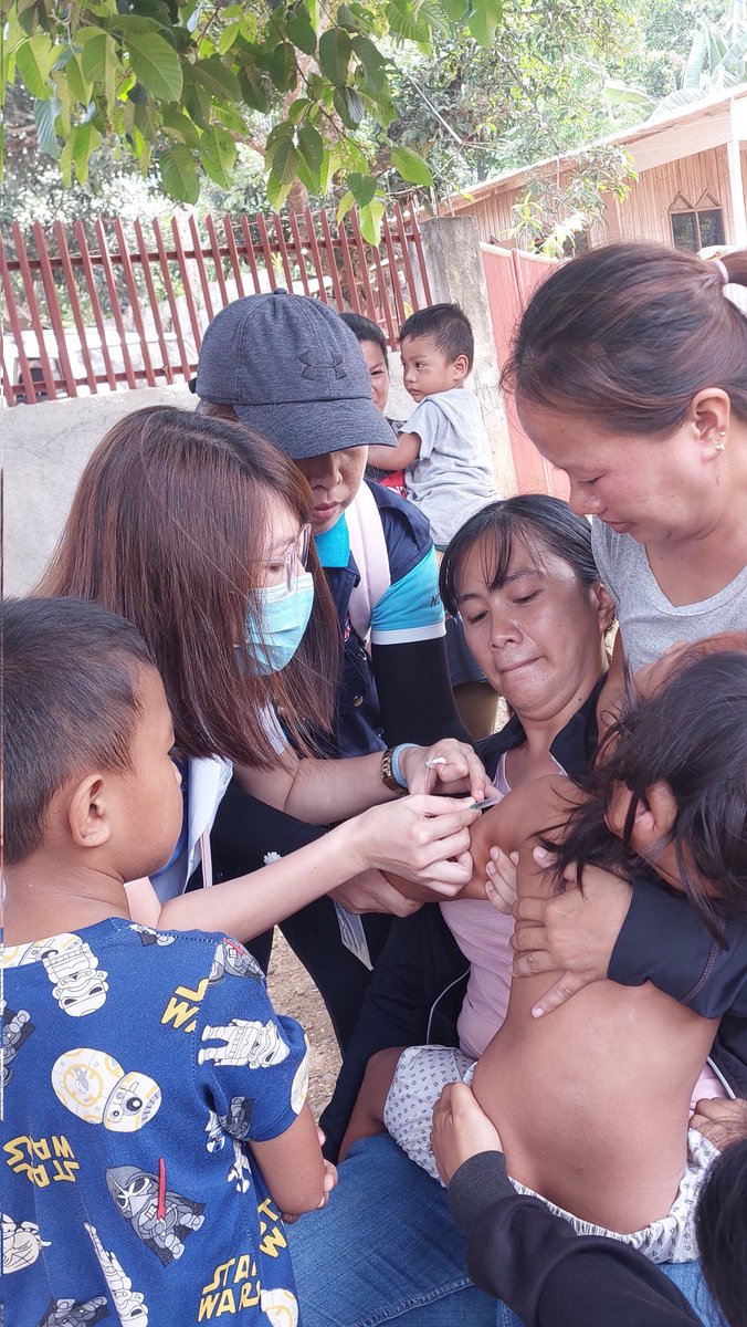 Day 2: Measles Outbreak Response Immunization #LanaodelNorte