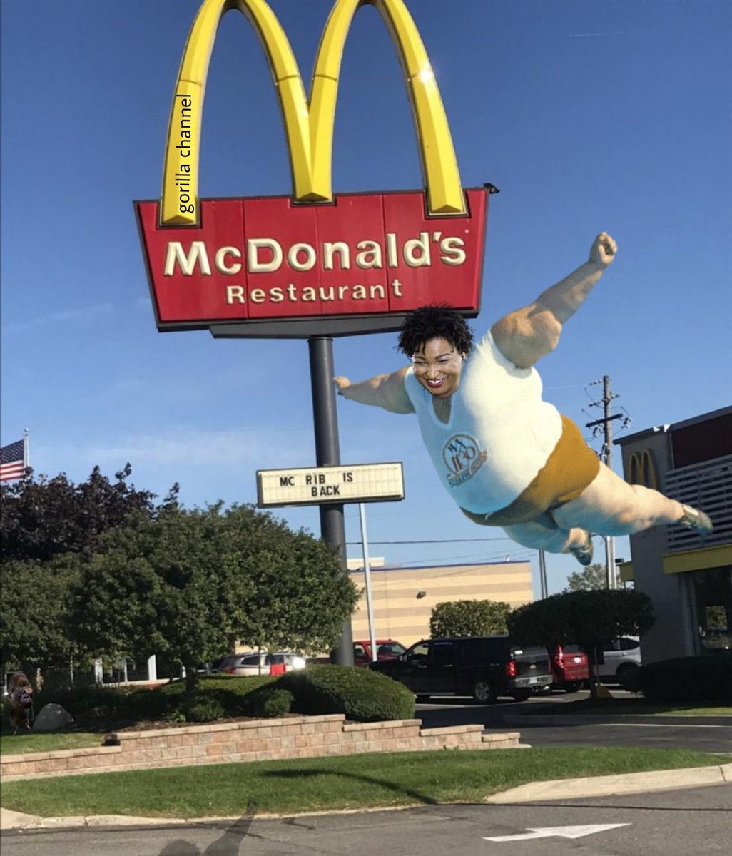 Stacey Abrams is soaring high. The McRib is back!