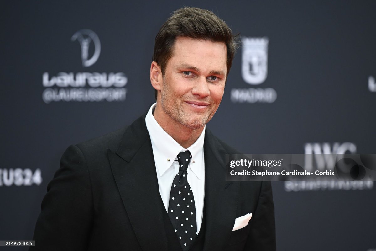 Usain Bolt, Jude Bellingham, Katie Boulter, Alex de Minaur, Novak Djokovic, Tom Bradty during the Laureus World Sports Awards at the Galería De Cristal in Madrid, Spain. More 📷 #Laureus24 ➡️ tinyurl.com/28zdhr5n