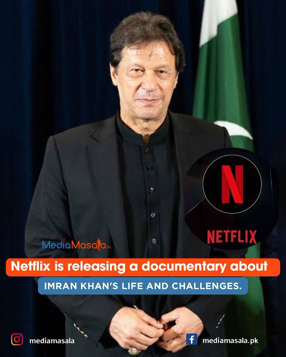 #PakistanIranTogether Oh wow! That is wonderful news. Zulfi Bhukari announced a new Netflix documentary about Imran Khan's life covering his journey from cricket to politics. Now I'm anxiously waiting for it. Are you planning to watch it???