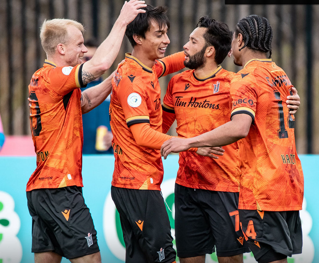 Terran Campbell in the Starting XI for #ForgeFC playing 73’ away at #YorkUnitedFC in his team’s convincing #CanPL victory.

@yorkutdfc 0-3 @ForgeFCHamilton 

#TogetherWeForge | #905Derby