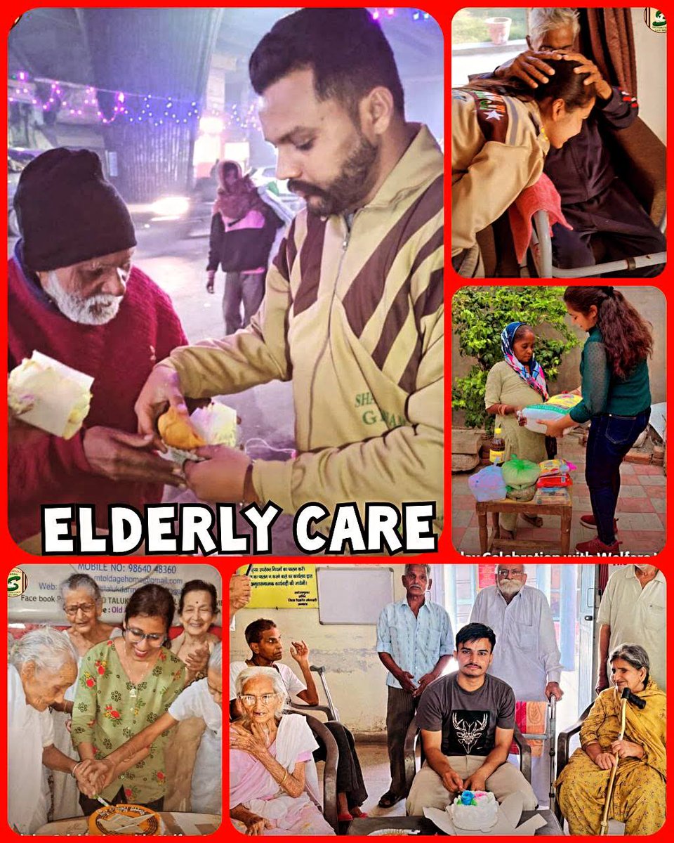 #ElderlyCare बुजुर्गों को देखभाल की बहुत जरूरत होती है और यहां उनकी देखभाल होती है वहां मालिक की रहमत भी बरसती है इसलिए पूज्य गुरुजी की पावन प्रेरणा अनुसार हमें अपने बुजुर्गों के साथ साथ समाज में अन्य बुजुर्गों की भी देखभाल करनी चाहिए। @DSSNewsUpdates