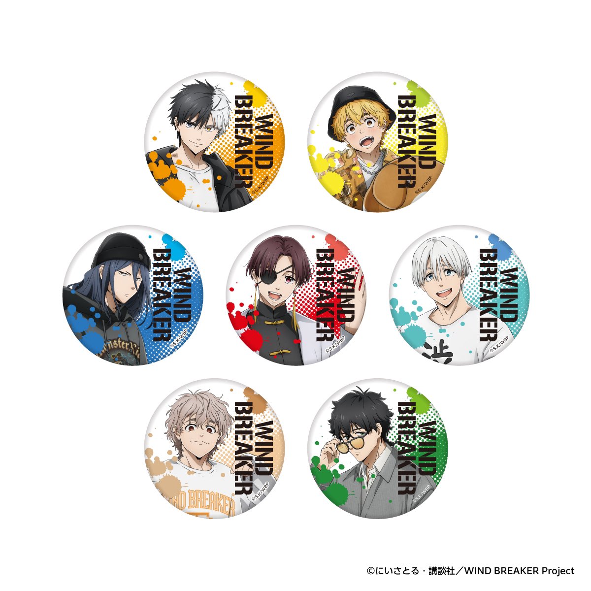 ✨イベント販売グッズ解禁✨ TVアニメ「WIND BREAKER」 SHIBUYA