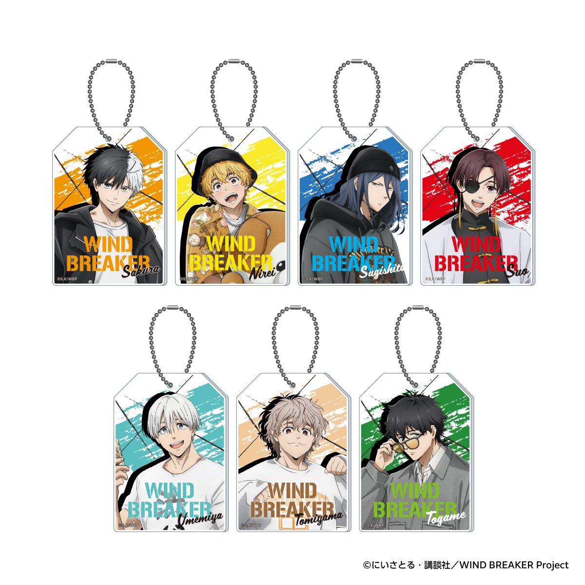 ウィンドブレイカー KPF 2023 缶バッジ3セット