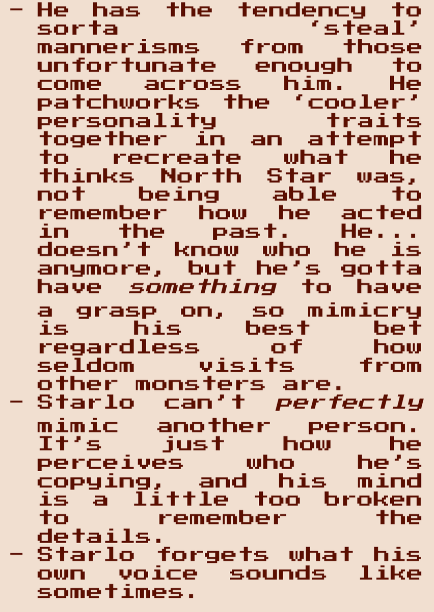 EldritchDream_'s tweet photo. #RustyRedemption trivia updateโฆ! Small enough to just give you lot the screenshots ^v^ https://t.co/bKlNiObXKe