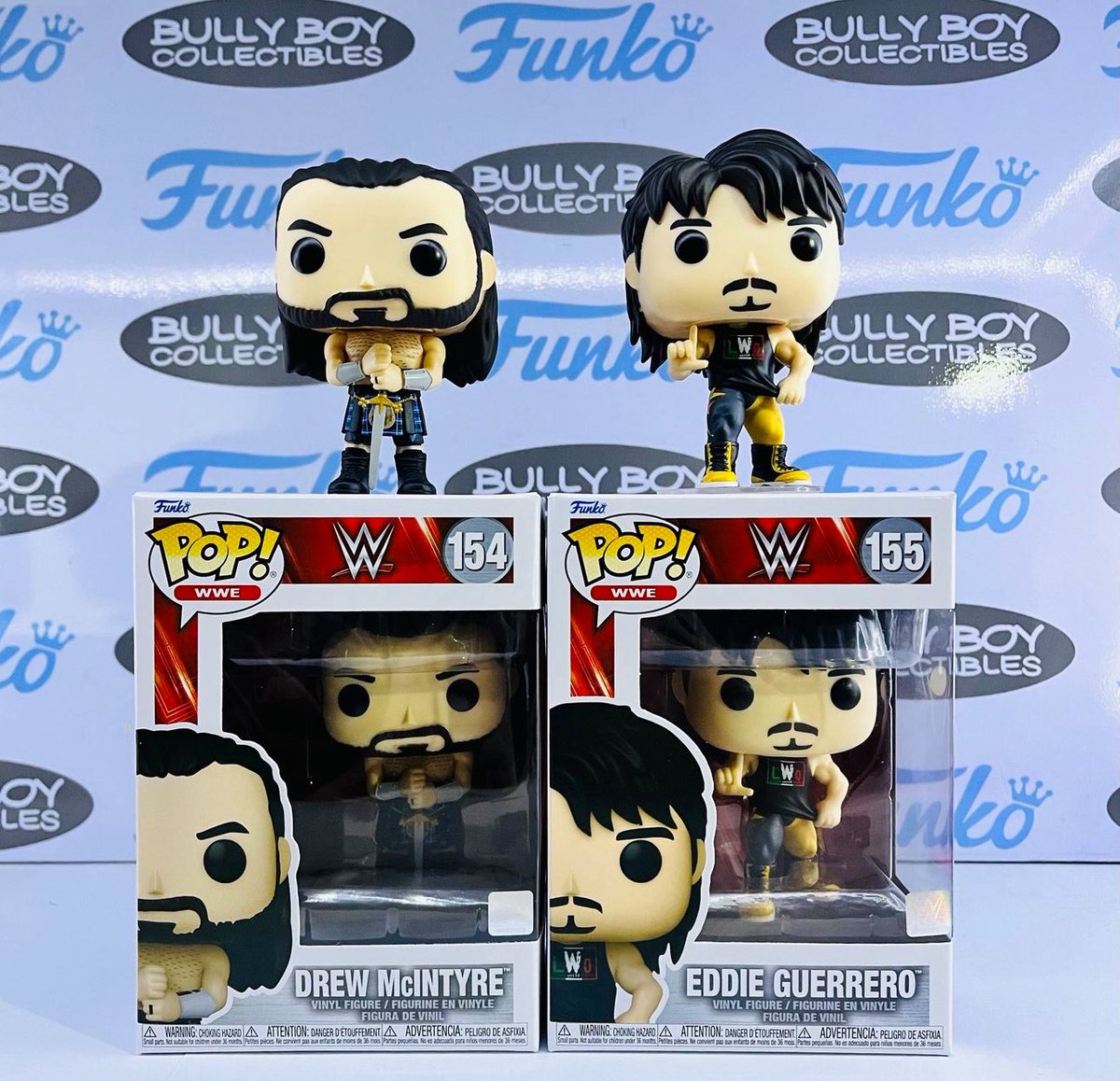 Closer look at Drew McIntyre & Eddie Guerrero Pops! Available for preorder. #Ad #WWE #Wrestler . Entertainment Earth - distracker.info/3H7AHqG Amazon - amzn.to/4aHMJUI Credit @bullyboycollectibles #Funko #FunkoPop #FunkoPopVinyl #Pop #PopVinyl #Collectibles #Collectible