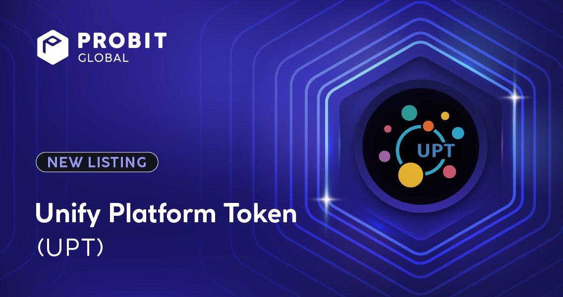 🔈 [Nova listagem]

@UNIPLAT_token (UPT) está na @ProBit_Exchange !

🟢 Negociações ABERTAS

👉 Detalhes completos: probit.com/hc/10000004687…

#ProBitGlobal #UPT #NovaListagem #DeFi #Web3