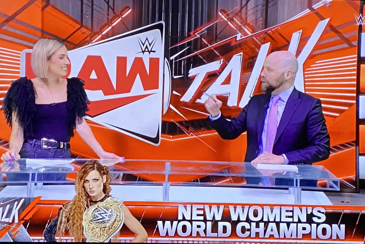 Never a bad night when @notsam is breaking down another awesome night of #WWERaw