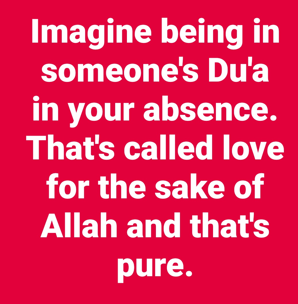 I prayed (ask Allah) for him and He prayed for me too🤲

That's how i meet your father.

I will tell this story to my kid. It started from Ramdan...
#tuesdayvibe