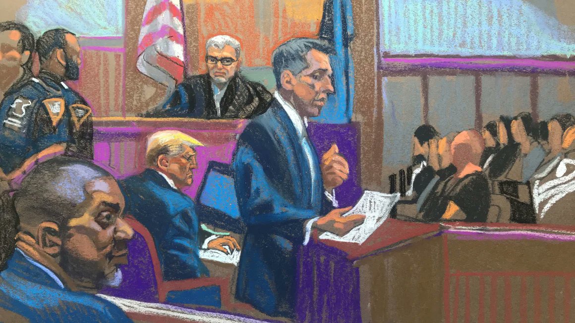 Prosecutor Matthew Colangelo delivers his opening statement at former President Donald Trump's criminal trial in Manhattan#Trump
#DonaldTrump
#MAGA 
#Trump2024
#TrumpAdministration
#TrumpSupporters
#TrumpPolicies
#TrumpTrain
#TrumpRally
#Trumpism
#TrumpLegacy
#TrumpWhiteHouse