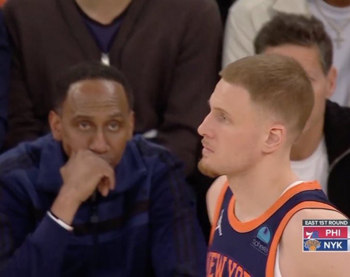 Get someone who looks at you the way Stephen A looks at Donte DiVincenzo😍
