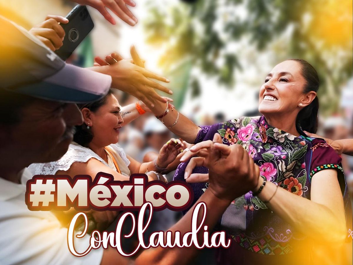 #MexicoConClaudia para que siga el desarrollo en nuestro país @Faro4T @adriang31649422 @Paul_Pellon @LuisFlo69076109