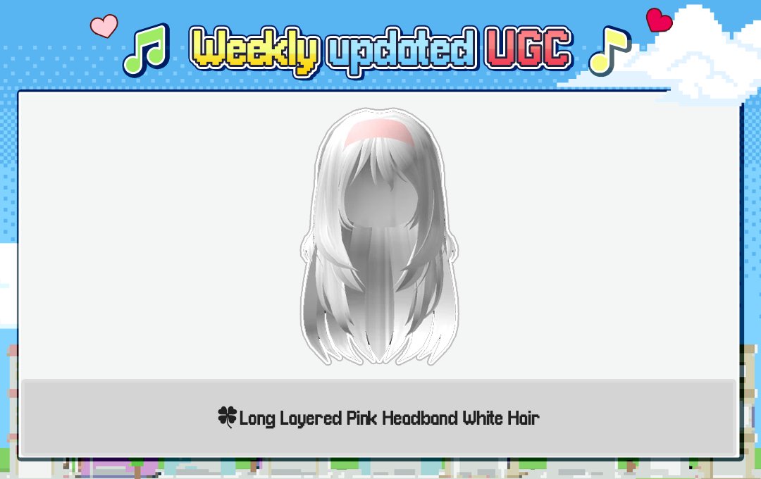 ✨Weekly UGC Update✨
New items have been updated for Dance For UGC! Check them in the Game now! 

🎮Game : roblox.com/games/15792006…
👾Discord : discord.com/invite/naEt9XZ…
🍀Group : bit.ly/3O4r28U

#Roblox #RobloxUGC #FreeUGC #DanceForUGC