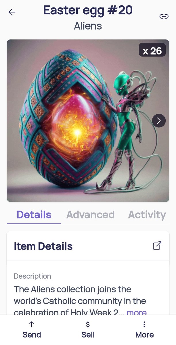 #Aliens "Easter egg" 🪺💚💜 #NFTCommunity Creator <a href="/Alfo_nel/">DragonsArt.ENJ</a> 🐉🐉🐉 Choose Winners in 72hrs ✌️🤩😁
⏰️❤️&amp;RT
⏰️Follow <a href="/Alfo_nel/">DragonsArt.ENJ</a> 
⏰️Tagg 3 frenz 
⏰️Comment ENJIN Matrixchain address 
#Enjin #EnjinNFT #NFTio #nftart #NFTGiveaway #NFTGiveaways #FuelTheEnjin #EnjinisKing
