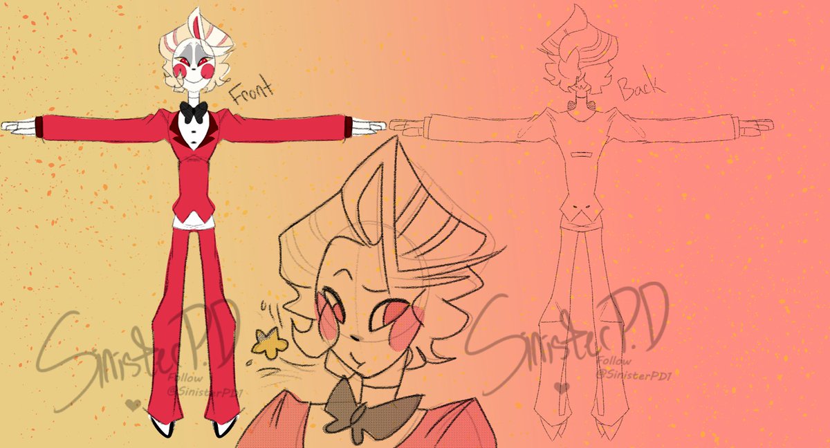 SinisterPD1's tweet photo. Hello everyone, decided to finally draw something since it's been awhile since I've done it, a reference of Charlie Morningstar, Gender bent into a male. Hope you all enjoy! #HazbinHotel #digitalartwork #hazbinhotelcharlie #CharlieMorningstar https://t.co/FgmCJ0SnwY