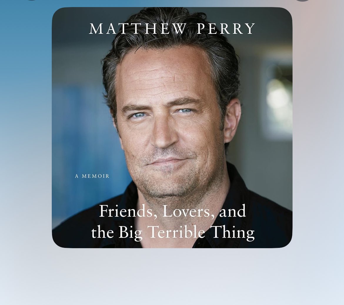 Incredible book by @MatthewPerry 
“I was making $1million a week. I couldn’t get through a day sober”

#TheJourney 
#Sober
#YearNine